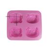 3D Cute Panda Silicone Molds Chocolate Candy Mold DIY Bear Cupcake Topper Fondant Cake Decorating Tools Soap Clay Moulds