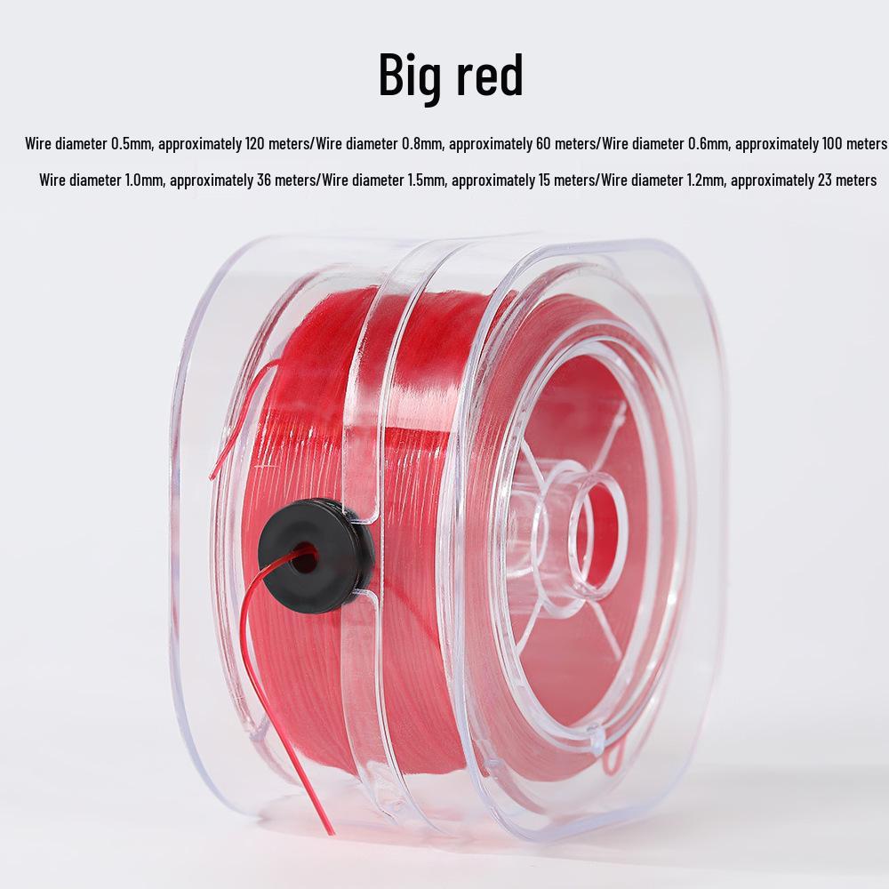 Imported Transparent Crystal Elastic Thread for DIY Beading/Bracelet/Buddha Beads - Durable, Non-Breakable