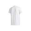 Adidas T Shirts Men's White Crew Neck Moderate Straight Fit FT8832