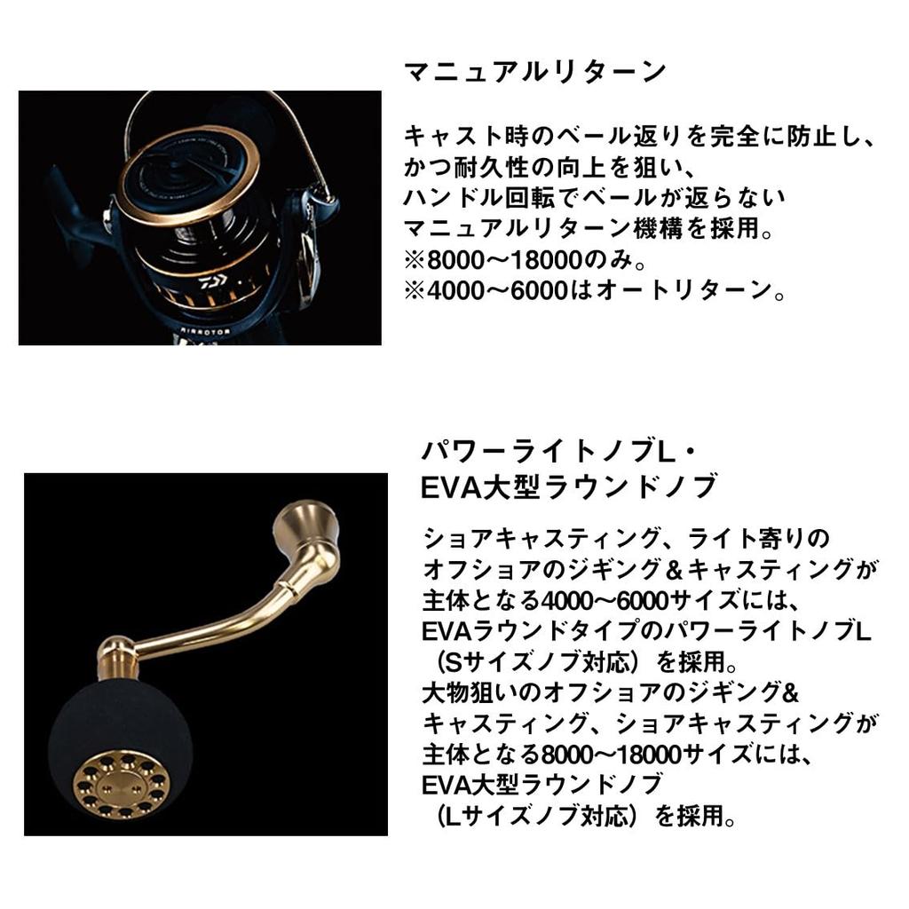 Daiwa Spinning Reel 23BG SW 6000D-H