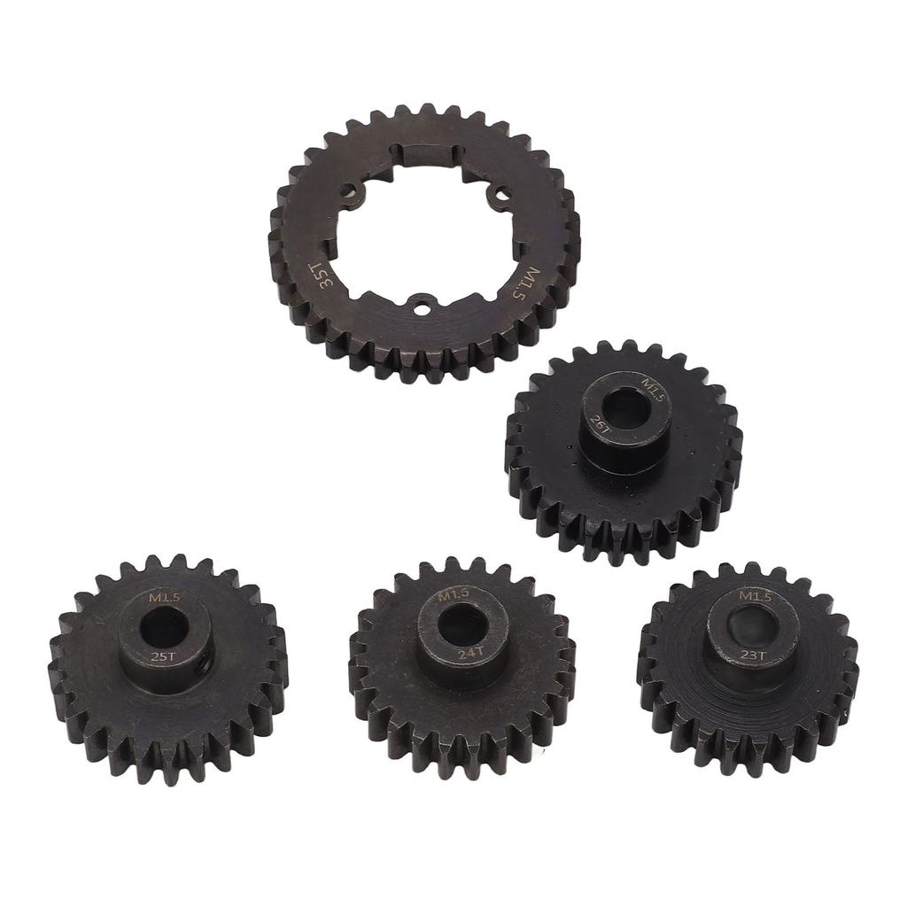 Remote Control Car Gear M1.5 35T 23T 24T 25T 26T RC Motor Pinion Gears Parts Set Replacement For TRAXXAS 1/5 X?Maxx 6S