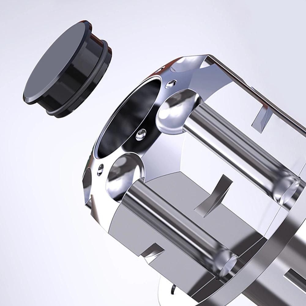 2 stuks CNC Aluminium Motorfiets Stuurhandvatten Stuurdoppen Schuivers voor 16-18 mm Motorfiets Crossmotor Accessoires Universeel