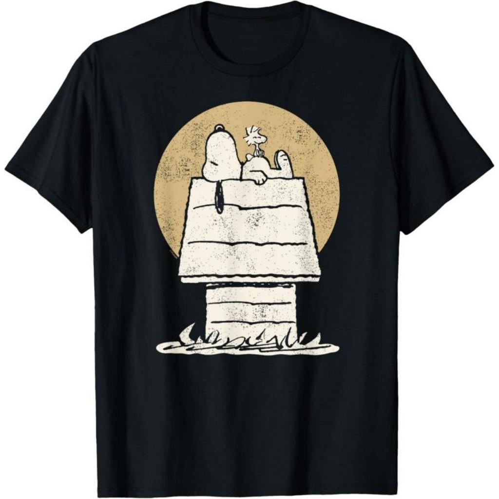 Peanuts - Snoopy Woodstock Doghouse T-Shirt