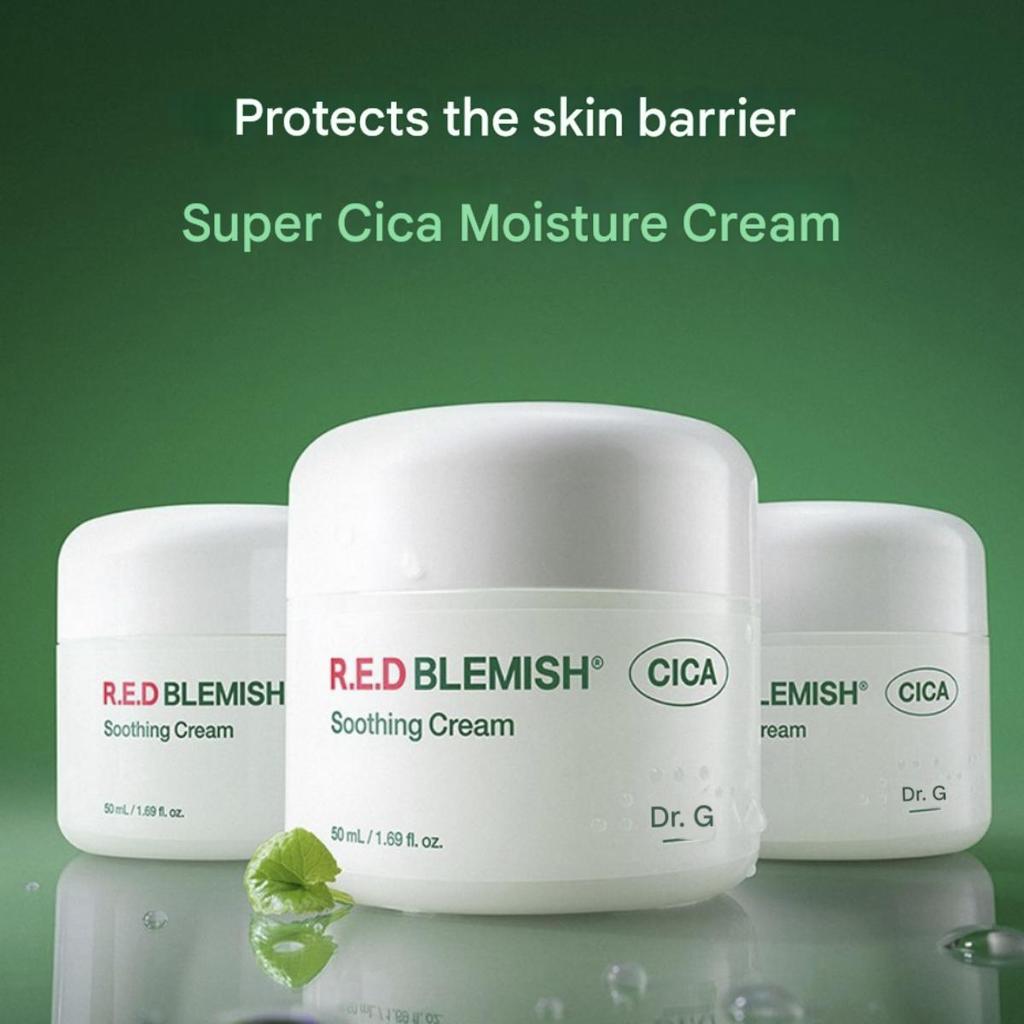 Dr.G Cica Beruhigende Creme gegen rote Hautunreinheiten, 50 ml