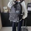 Schoolbag large capacity simple backpack new Korean version student fashion lightweight schoolbag casual versatile sports backpack wholesale