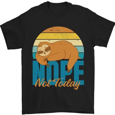 Faulheit Nö Nicht Heute Lustiges Baumwoll-T-Shirt für Männer