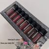 Frame Post Romantic Lip Mud Set - Soft Matte Velvet, Easy-Apply, Natural Whitening Lipstick