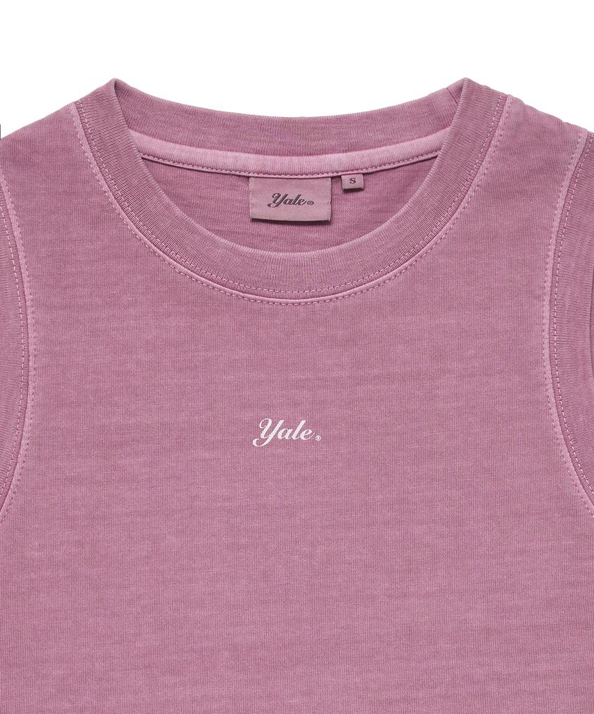 YALE Women'S Pigment Crop Sleeveless_Pink