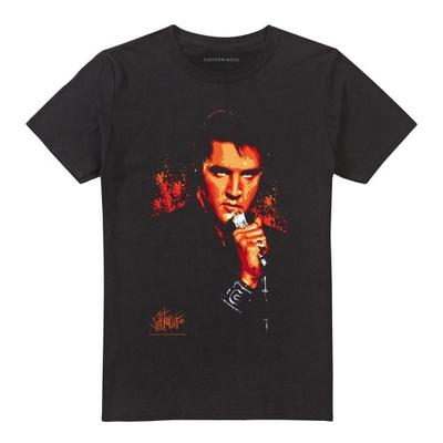 Elvis Presley Unisex Volwassen Trouble T-shirt