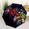 1 Stück Avengers Automatischer Regenschirm 8-Speichen-Design Kompaktes Getriebe für Reisen im Freien, Perfektes Geschenk für Geburtstage von Freunden yy250813053