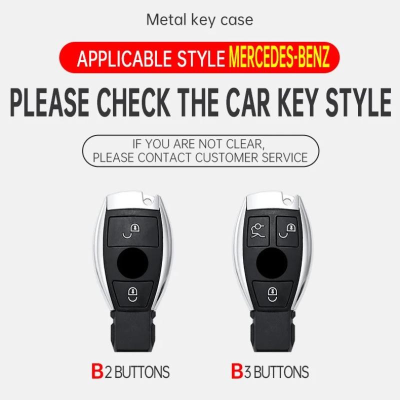 Car Key Case Cover Holder Shell Bag for Mercedes Benz A B C S Class AMG GLA CLA GLC W176 W221 W204 W205 Keychain Accessories