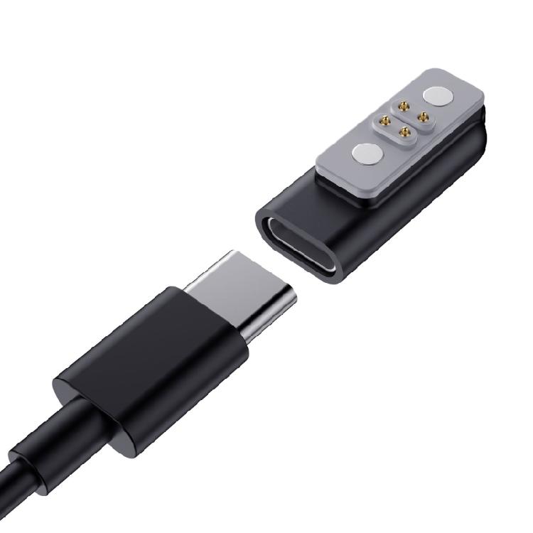 Travel Sized USB C Magnetic Converters for Run Plus Earphones Rapid Charging Capability Interfaces Protections