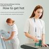 Portable Folding Handheld Iron for Home & Travel - Mini Ironing Solution