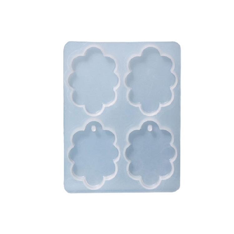 Moule de coulée pour épingle à cheveux DIY, moule pour breloques de pendentif, moule pour support de téléphone en silicone