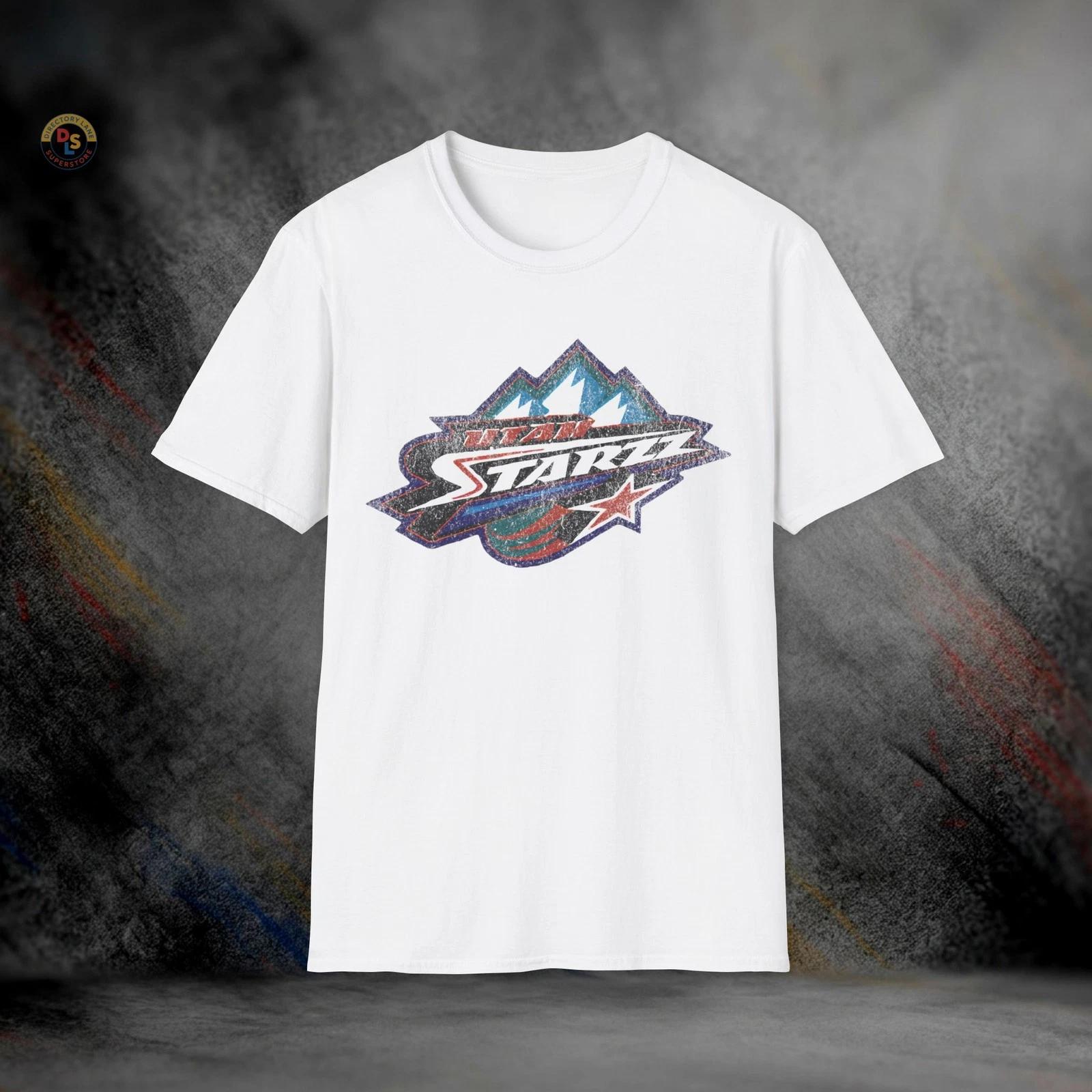 Utah Starzz Defunct Vintage Basketball T-Shirt | Softstyle Tee M