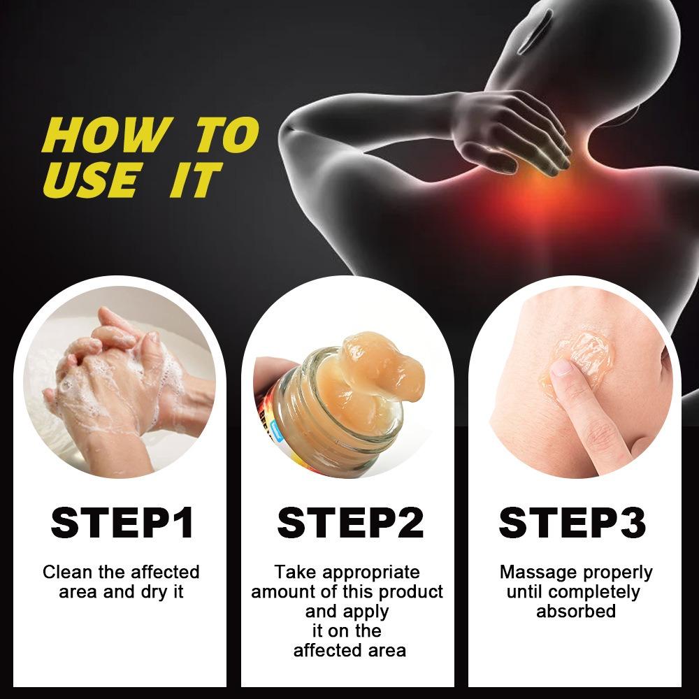 Bee Cream Against Pain, Effectively Relieves Sore Muscles and Bones , Cream Soothing Cream Bee Care Gel