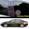For Lexus ES ES200 ES240 ES250 ES300 ES330 ES350 2006- Car PC Material Pillar Post Cover Door Trim Window Molding Sticker
