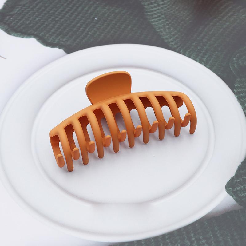 New Large Size Hair Claws for Women Claw Clip Korean Headdress Soild Color Crab Hair Clip Hairpin Fashion Hair Accessories