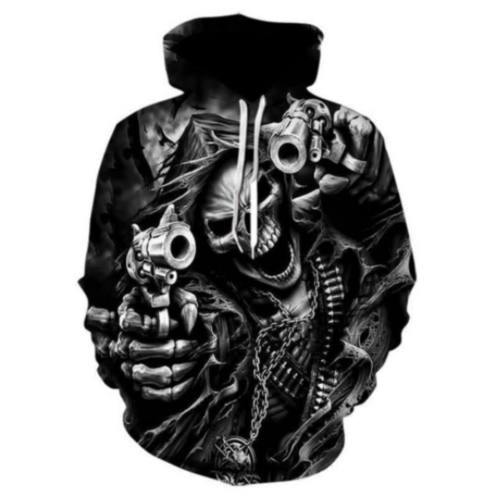 Autumn New Casual and Stylish 3D Digital Printed Men's Hooded Hoodie Factory Direct Sales Casual Hoodie