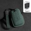 Suede Leather Car Key For Volkswagen VW DASAUTO PASSAT TAYRON Sagitar Tiguan Teramont CC Golf Bora Tavendor ID.3 TALAGON Magotan