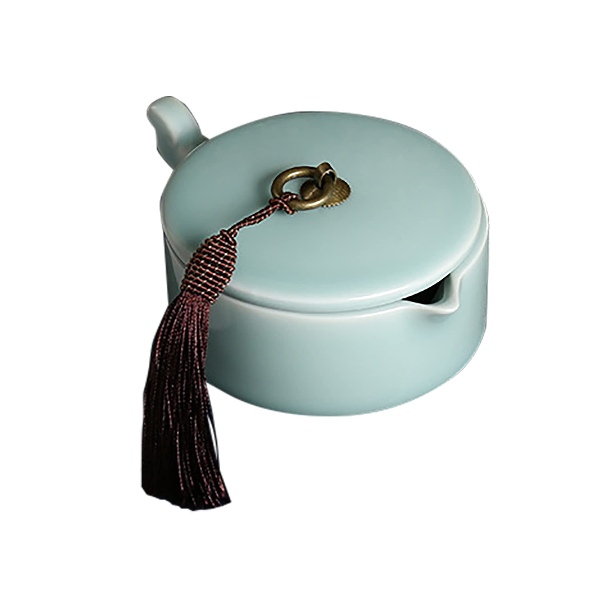 

Felimoa Ceramic Inkstone with Brush Rest for Ink and Japanese Painting Calligraphy, Painting,