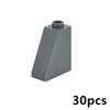 MOC 65° Inclinazione 2x1x2 Mattoncini Pezzi Fai da te Compatibili con 60481 Mattoncini Modello Sfuso Pezzi Tecnici Educativi Giocattoli per Bambini