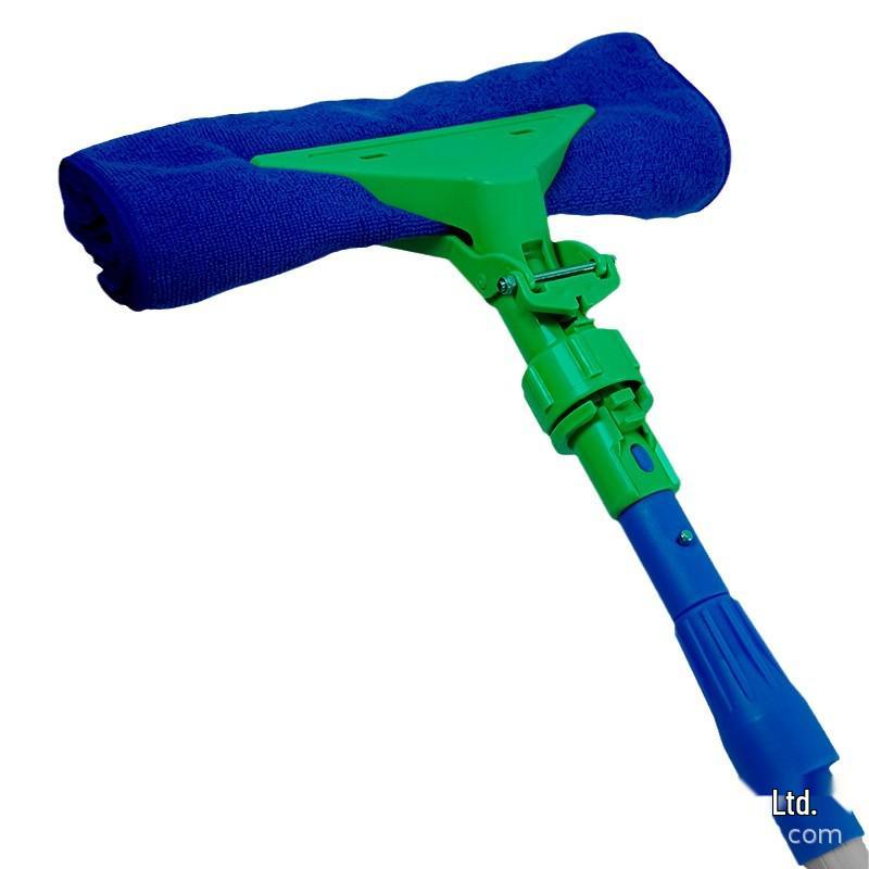 Telescopic Pole Wash Mop for High-Rise Glass and Corner Cleaning