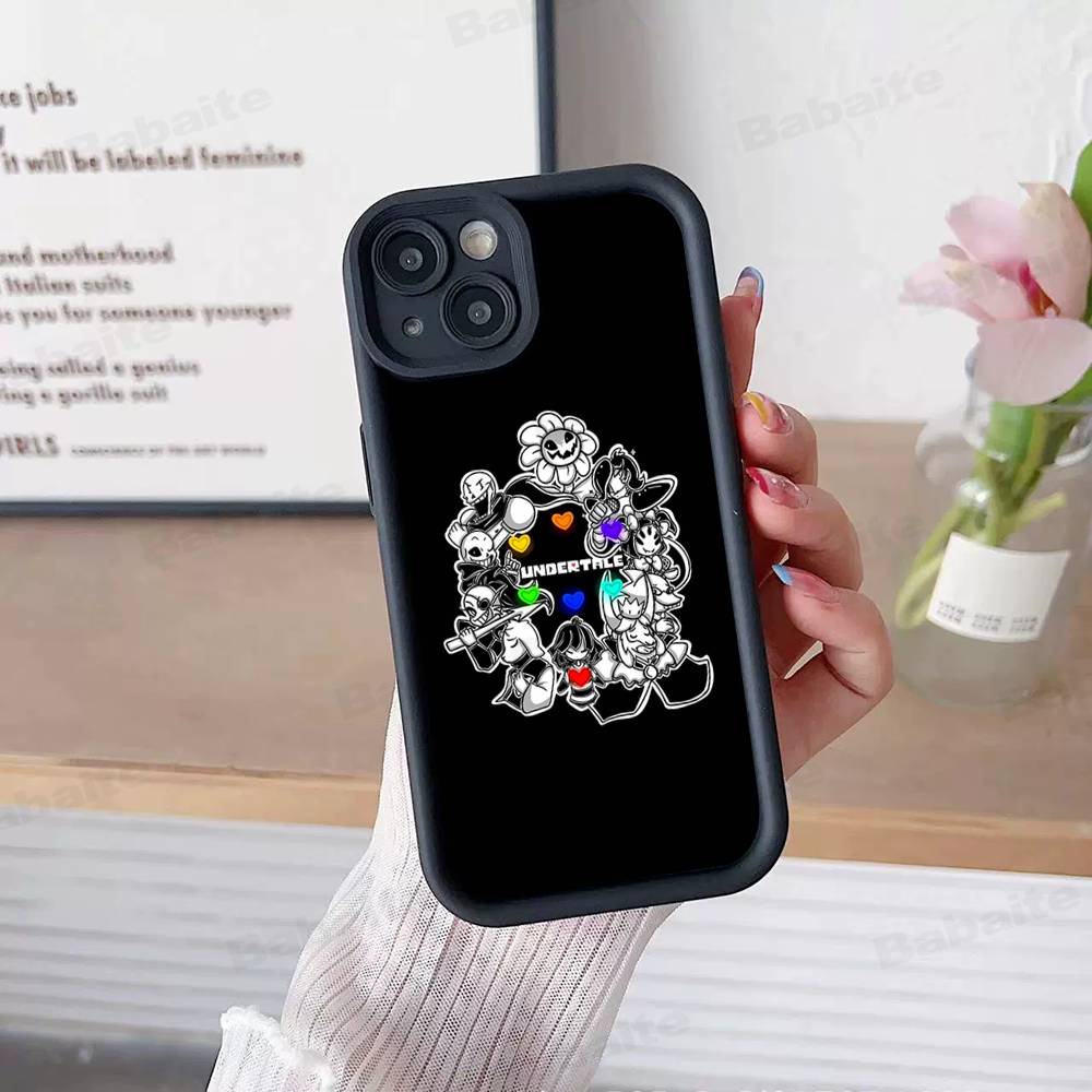 U-Undertale Spiel Handyhülle Für IPhone 17 16 15 14 13 Pro Max Plus 12 11 Hülle