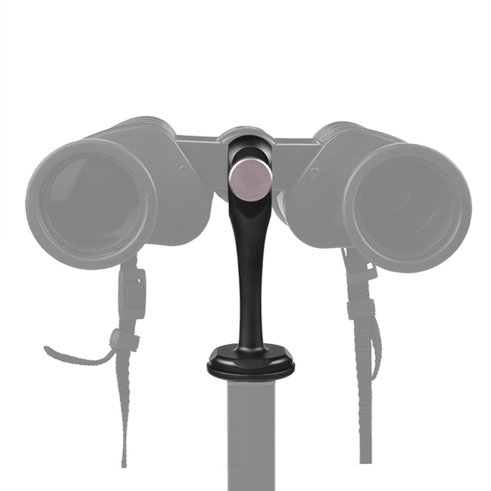 Binocular Tripod Adapter 1/4 Inch Thread Binocular Threaded Stud Converter Mount Bracket for Bird Watching Hunting Astronomy
