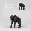 Wild Forest Animal Model Simulation Chimpanzee Family, Static Ornament Doll Toy