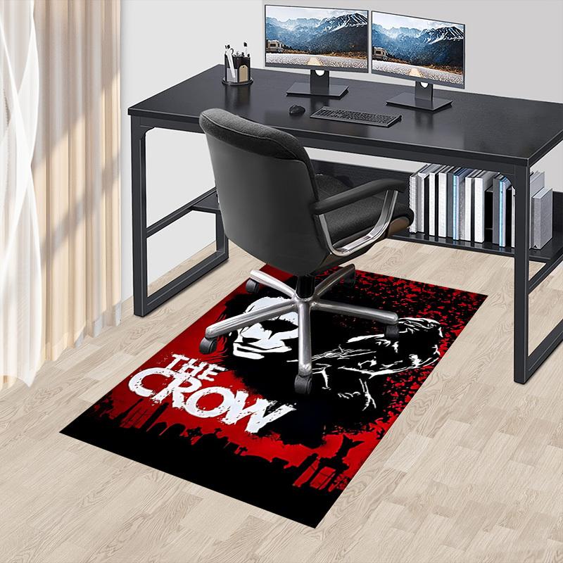 1pc Crow the Carpet, Office Rug Outdoor Mat Home Decor Area Carpet Festival