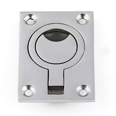Yeni Dayanıklı Paslanmaz Tekne Güverte Çelik Deniz Gömme Kapak Çekme Kaldırma Kolu Halkası