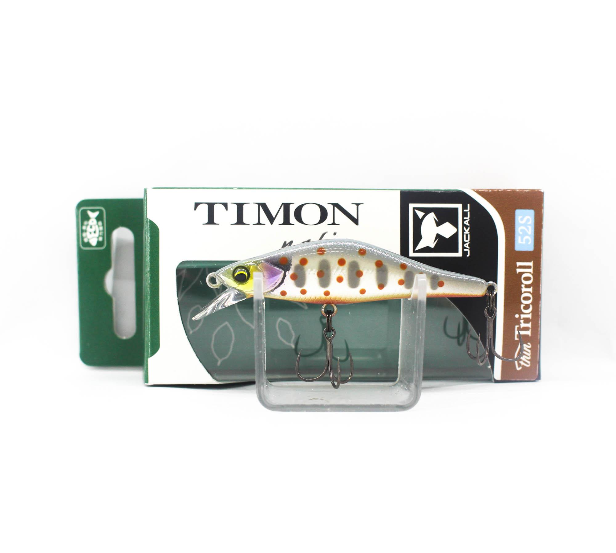 Jackall Timon Tricoroll Thin 52S Тонущая приманка Fujikawa Crystal (8325)