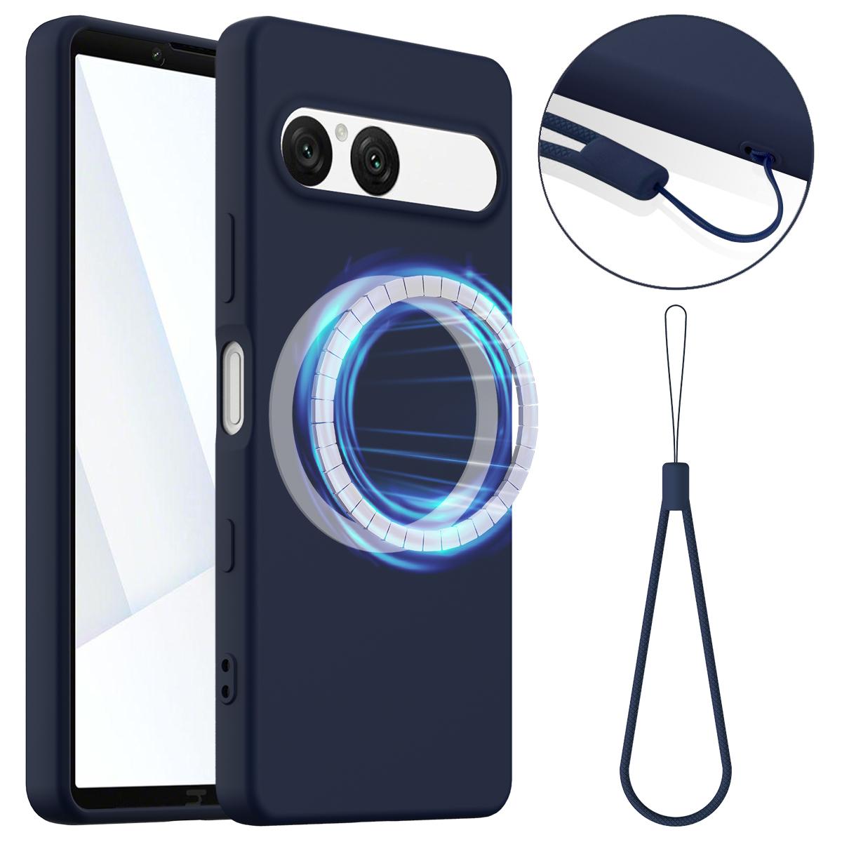 

Для Sony Xperia 10 VII Чохол Магнітний Чохол Захист від падінь Рідкий Силікон Чохол для Телефона