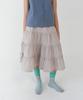Pesto 3 Shirred Skirt Fog