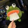 Cartoon Animals Car Paper Boxes Car Tissue Box Car Inner Armrest Box Sun Visor Pumping Box Cute Creative Tissue Boxes Accessory