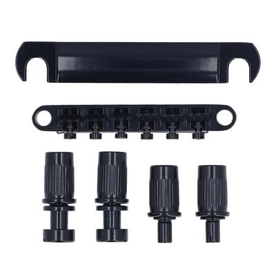 Ponte e Cordiera a 12 Corde con Viti Set Cordiera in Metallo per Chitarra Sostituzione per LP