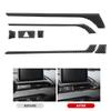 7pcs Set Navigation Panel Trim Central Control Air Vent Decor Carbon Fiber Fit for Mazda MX 5 ND Roadster ND 16 20