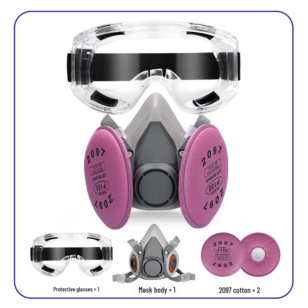 6200 Protective Respirator for Pesticide, Spray Paint, Chemical, Firefighting, and Formaldehyde