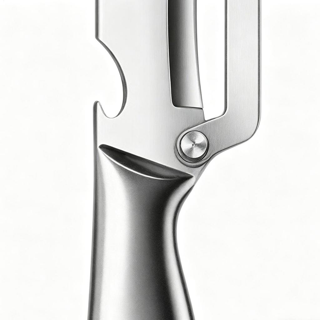 Stainless Steel Peeler Stainless Steel Portable Scraper With Bottle Opener Kitchen Appliances For Fruit Potato Lemon Home House