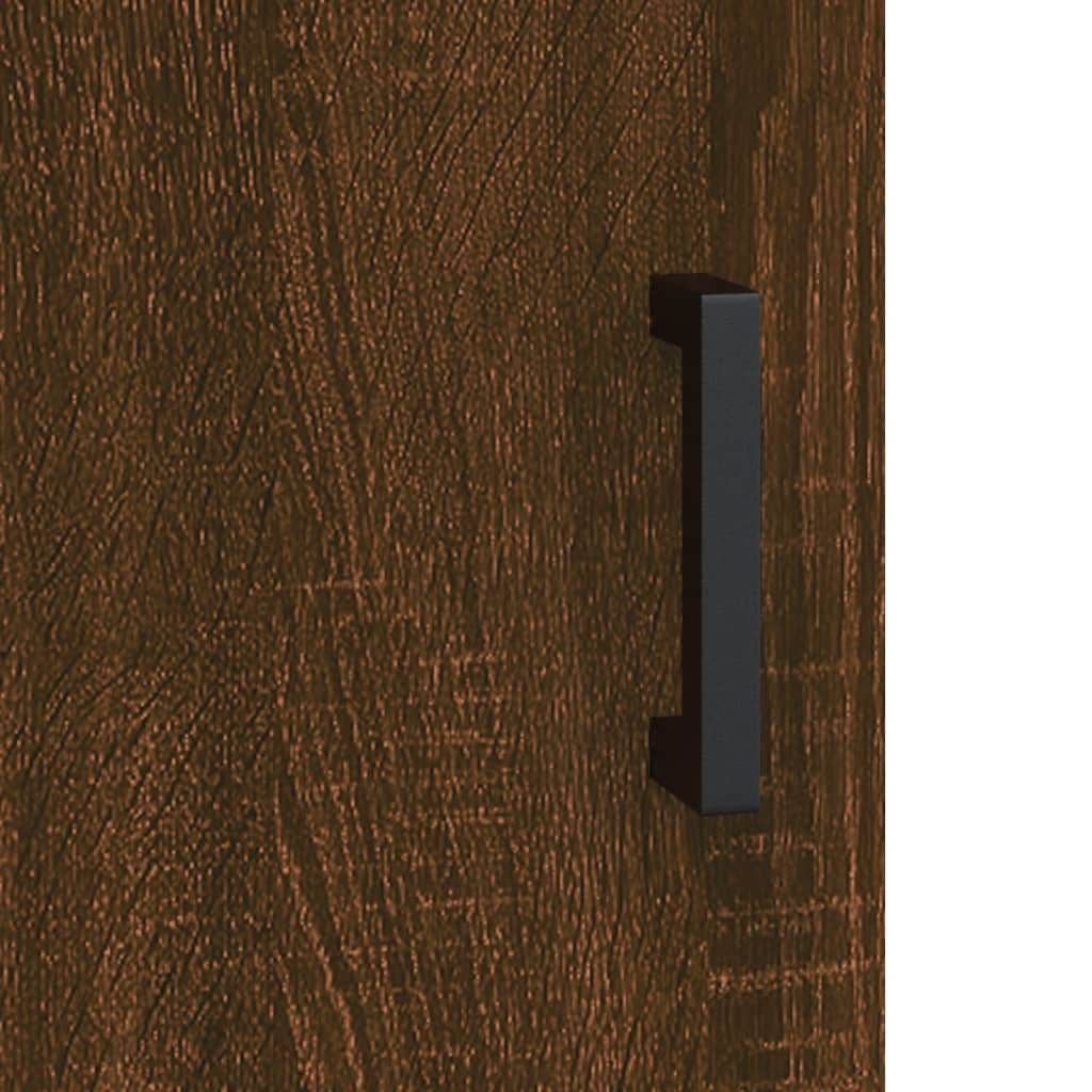 Coffee Table Brown Oak Effect 90 X 50 X 40 Cm Engineered Wood