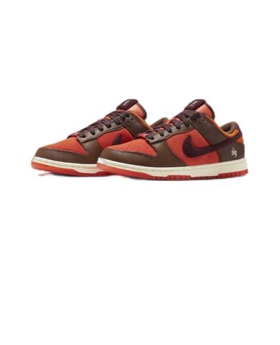 

Nike Dunk Low Retro Premium Year of the Rabbit Brown Orange Shoe FD4203-661 EU 36.5 коричневый