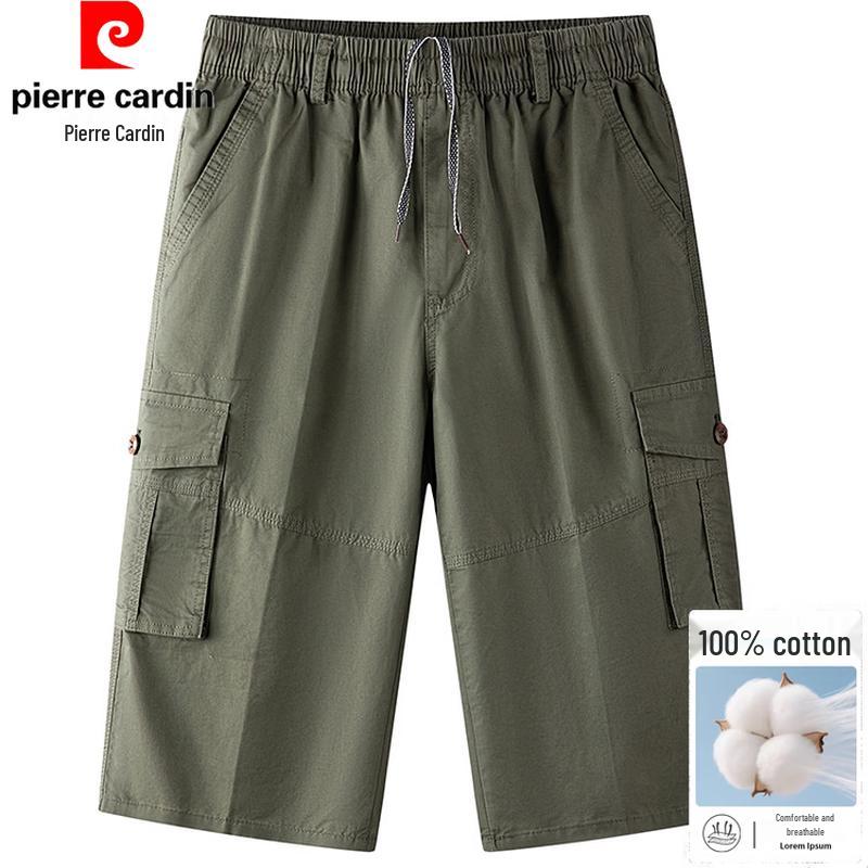 

Pierre Cardin Men s 100% Cotton Multi-Pocket Capri Pants 3XL