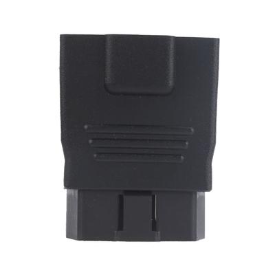 16 kontaktų OBD2 kištuko adapterio kištukinis ir moteriškas ABS plastikinio kodo skaitytuvo gedimo patikrinimas OBD jungties