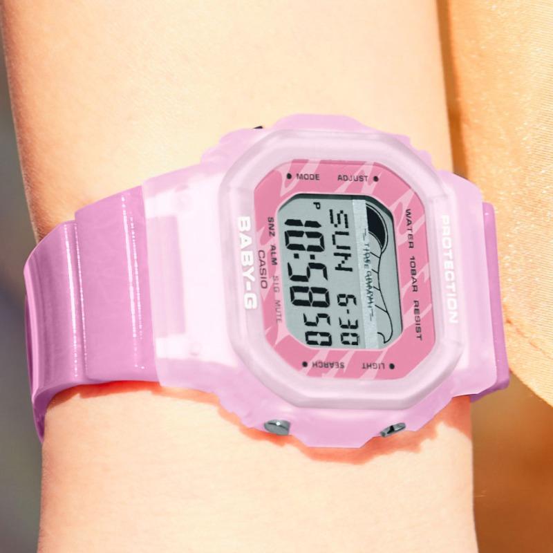 Casio Baby-G Women's Resin 100M Water Resistant Shock Resistant Alarm Quartz Watch BLX-565S-4
