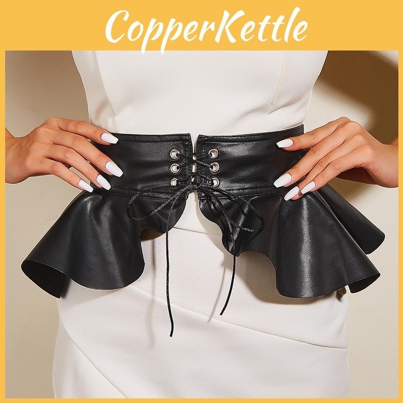 Elegant Waist Dovetail Cincher Belt Corset Dresses Fashionable Waist Decoration