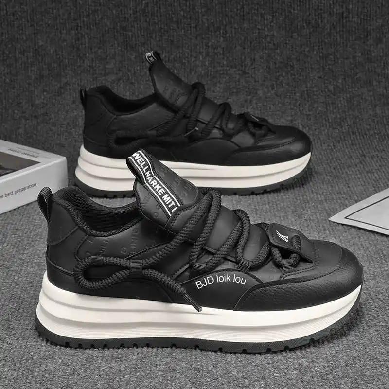 Fashion Height Increasing Thick Heeled Ankle Sneakers Mens Boots Designer Luxury Shoes Men Sports On Sale Krasofka In Offers New In