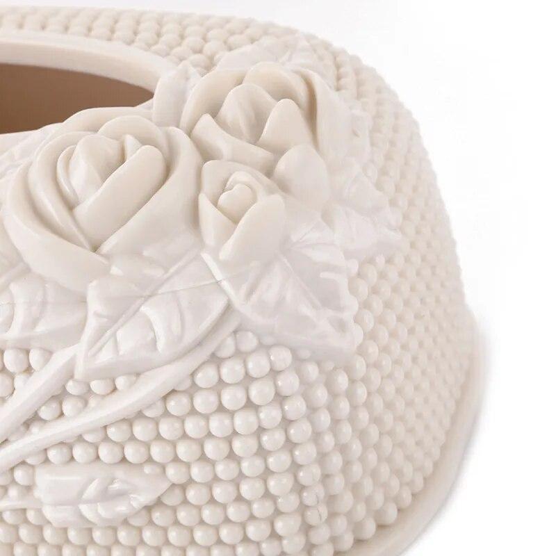 Creative Desktop Kitchen Pumping Tray European Acrylic Tissue Box Fashion KTV Hotel Tissue Box Bar Napkin Box