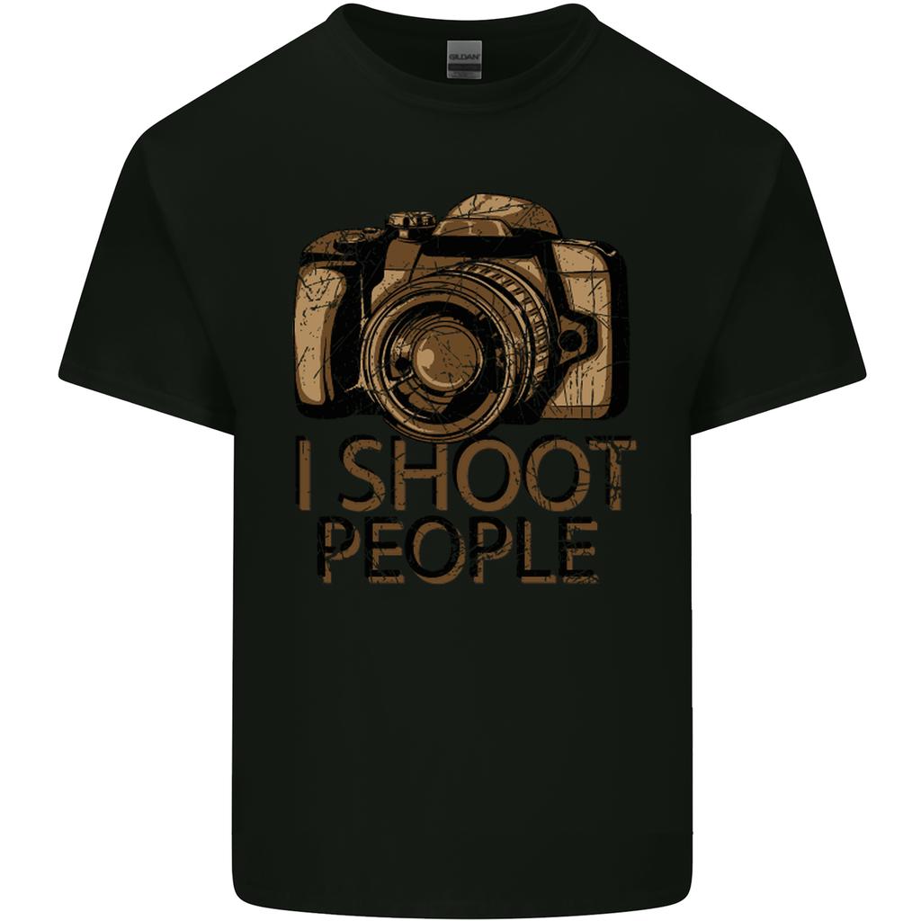 Photography I Shoot People Photographer Unisexs Light Cotton TShirt
