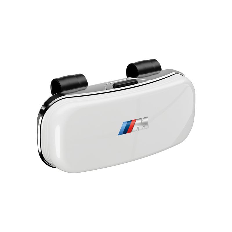 Car Visor Glasses Box Auto Sunglasses Storage Case Accessories For BMW G80 G06 G07 G42 G14 G15 G16 F82 F20 F21 F83 M2 / Stickers HOPDJ1